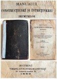 Manualul constructiunei si intretinerei drumurilor - de S. Iorcenu, editie princeps 1869