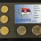 Seria completata monede - Serbia 2009 , 5 monede