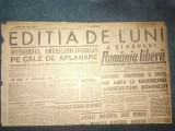 ZIAR ROMANIA LIBERA EDITIA DE LUNI 27 AUGUST 1946