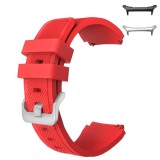 Curea silicon, compatibila Samsung Galaxy Watch Ultra2, telescoape Quick Release, 22mm, Red