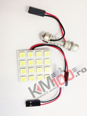 Led panel 16 SMD 5050 alb foto