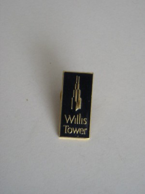 QW9 N4 69 - insigna - tematica istorica - Willis Tower foto