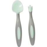B.Box Gelato Cutlery tac&acirc;muri pentru copii Pistachio 9m+ 2 buc