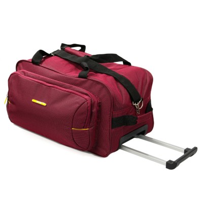 LAMONZA GEANTA DE VOIAJ CU TROLER LIME 55X30X30 CM ROSU ProVoyage Vacation foto