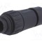 Conector circular Amphenol mufă pe cablu PIN 7 tată fără contacte
