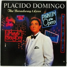 Vinil Placido Domingo – The Broadway I Love (VG+)