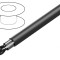 Cablu POWER 1000-YFR-TP-OS 2x2x0,75mm2 PVC negru
