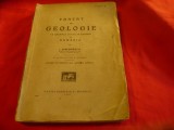 I.Simionescu - Tratat de Geologie - Prima Ed. 1927 Cartea Romaneasca ,412 pag