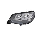 Far Peugeot 208, 06.2019-, montare fata, stanga, cu lumina de zi; cu lumina parcare; H18+H9+P21/5W+PY21W; electric; halogen, VALEO