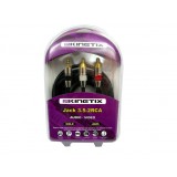 Cablu Jack 3.5mm la 2 x RCA T-T 3m, KTCBLHE17054