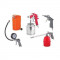 Set 5 accesorii de vopsit pentru compresor, Raider RD-AT01 Mania Tools