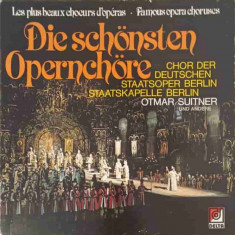 Disc vinil, LP. Die Schonsten Opernchore SETBOX 3 DISCURI VINIL-Chor der Deutschen Staatsoper Berlin, Staatskape