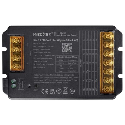 Controler LED 5 in 1 (Zigbee 3.0+ 2.4G), DC12V-48V, 30A, HZ5 foto