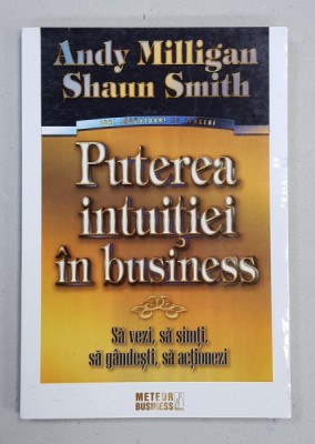 PUTEREA INTUITIEI IN BUSINESS de ANDY MILLIGAN si SHAUN SMITH , 2008 foto