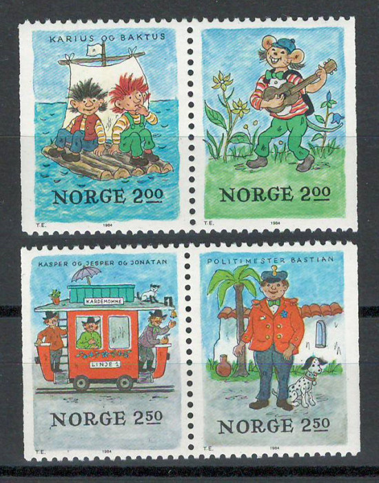 Norvegia 1984 MNH - Craciun, nestampilatt