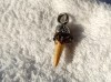 Medalion Corn Capriol Vanatoresc Vechi Austria 1900-1950, Colectie, Efect, Rar, Vintage