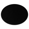 Covor SOFTY cerc culoare, solidă negru, cerc 150 cm