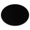 Covor SOFTY cerc culoare, solidă negru, cerc 150 cm