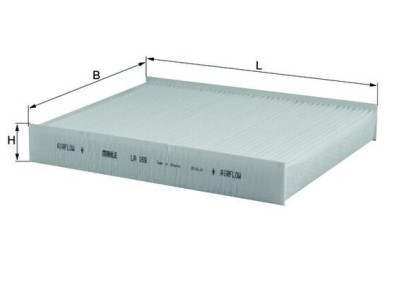 MAHLE LA 169 Filtru, aer habitaclu foto