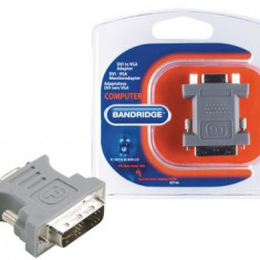 Adaptor DVI-A 12+5-Pin Male - VGA Female BANDRIDGE BCP146