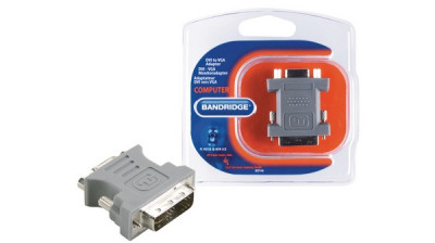 Adaptor DVI-A 12+5-Pin Male - VGA Female BANDRIDGE BCP146 foto