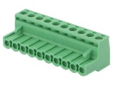 Regletă de Conexiuni Deconectabilă 5mm 10 Piste Drept Mufă