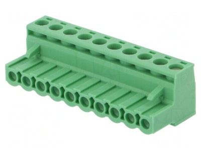 Regletă de Conexiuni Deconectabilă 5mm 10 Piste Drept Mufă foto