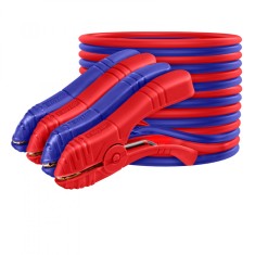 Kit Cabluri Alimentare cu Clesti EMTOP EBCE0201, 200A, Lungime 2.5m, Diametru 8mm, Aluminiu Acoperit Cu Cupru, Versatilitate, Usor de utilizat, Ideale foto
