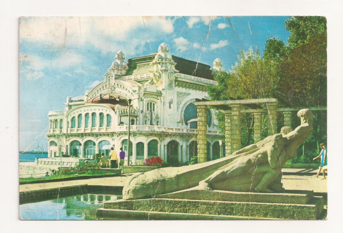 RF19 -Carte Postala- Constanta, Restaurantul Cazino, circulata 1975