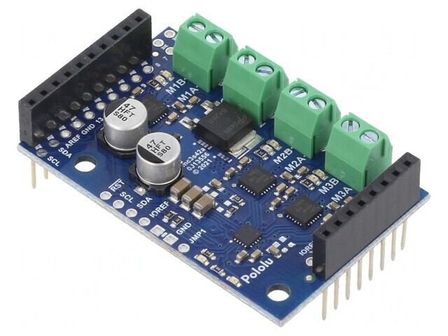 Controler Motor DC Motoron I2C 4.5-48V 3 Canale Arduino
