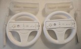 Kit Controller Nintendo Wii RVL-003 huse + 2 x Volan + curele de prindere