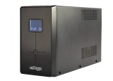 UPS GEMBIRD, Line Int. cu management, mini tower, 2000VA/1200W, AVR, IEC x 3/ Schuko x 2, 2 x baterie 12V/9Ah, display LCD, back-up 1 - 10 min., &quot;EG-U