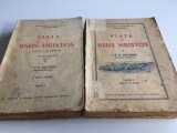 Cumpara ieftin F.W. FARRAR, VIATA LUI IISUS HRISTOS TRADUCERE PATRIARHUL NICODIM 1944 TOMURILE I SI II COMPLETE, COPERTI BROSATE ORIGINALE