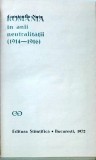 Constantin Nutu - Romania in anii neutralitatii (1914-1916)