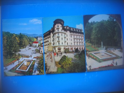 HOPCT LOT 4000 -IP- 3 CARTI POSTALE-GOVORA -JUD VALCEA --CIRCULATE foto