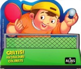 Tenis de masa. Abtibilduri colorate - Crime Scene Press