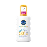Spray de protectie solara pentru copii SPF 50+ Sensitive Protect, 200ml, Nivea