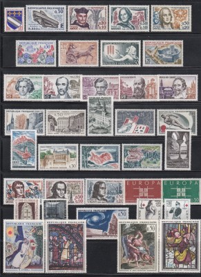 Franta 1963 - AN COMPLET, MNH foto