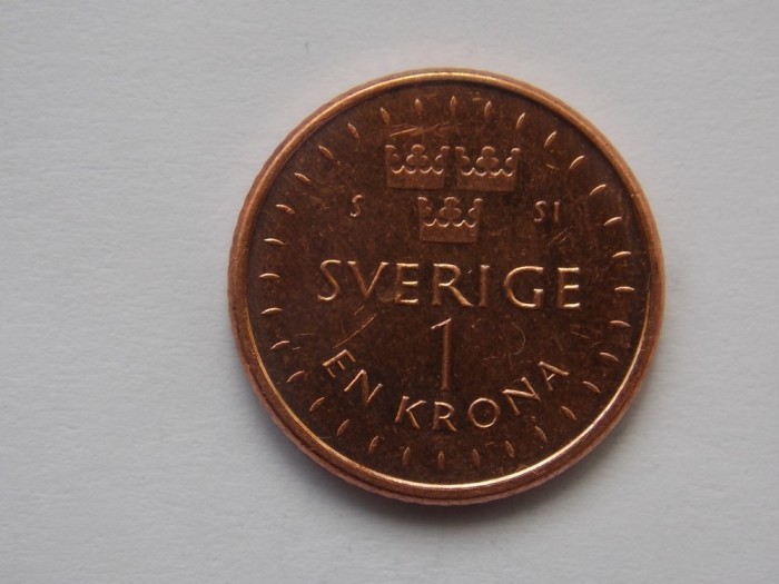1 KRONA 2016 SUEDIA