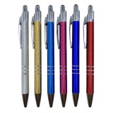 Set 6 Pix Metalic ROPET Gel Ulei Albastru 1mm - Scriere Usoara si Confortabila