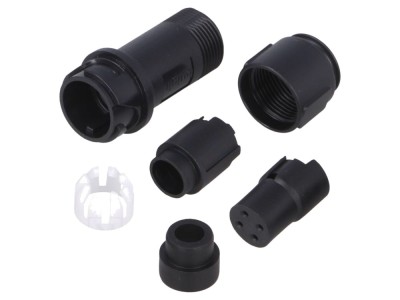 Conector circular mamă 4 pini IP68 foto