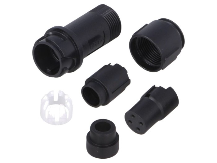 Conector circular mamă 4 pini IP68