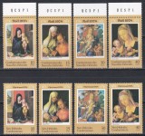 Noile Hebride 1978 - Crăciun - Picturi de D&uuml;rer - Versiunea engleză și Versiunea franceză, MNH