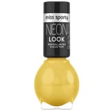 Lac de unghii Neon Look 05, 7ml, Miss Sporty