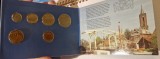 Set Monede Olanda Netherlands 1987, 5 monede si un jeton