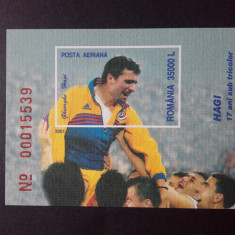 2001 - Hagi - 17 ani sub tricolor - colita nedantelata