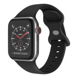 Techsuit - Watchband (W031) - Apple Watch 1/2/3/4/5/6/7/8/9/10/SE/SE 2/Ultra/Ultra 2 (42/44/45/46/49mm) - Black