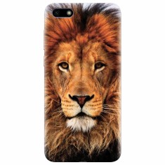 Husa silicon pentru Huawei Y5 Prime 2018, Colorful Lion4