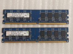 Memorie RAM desktop Hynix 2GB DDR2 800Mhz 6400U - poze reale foto