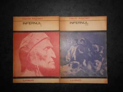 DANTE ALIGHIERI - INFERNUL 2 volume foto